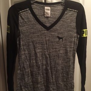 Pink long sleeve shirt